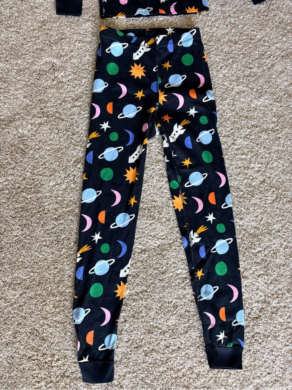 Hanna Andersson Space-Themed Pajama Set